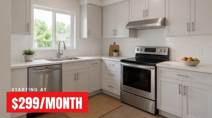 Renovated Ottawa kitchen — full reno from $299/month